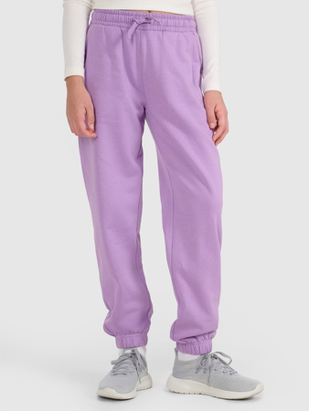 Spodnie dresowe joggery dziewczęce 4F 4FJRAW25TTROF1616-51S