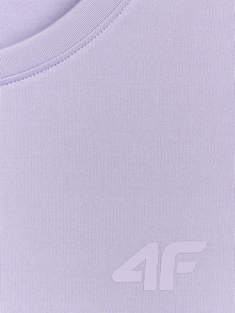 Koszulka treningowa regular szybkoschnąca damska 4F 4FWAW25TFTSF1516-34S