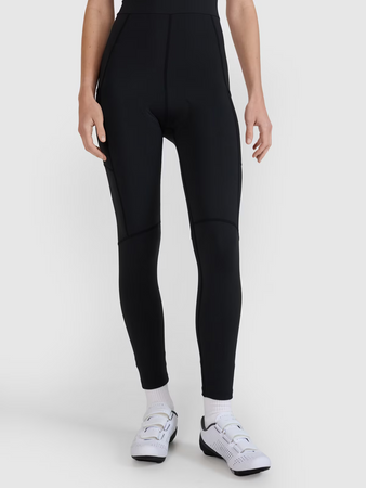 Legginsy rowerowe z żelowo-piankową wkładką i szelkami damskie 4F 4FWSS25TFTIF331-20S