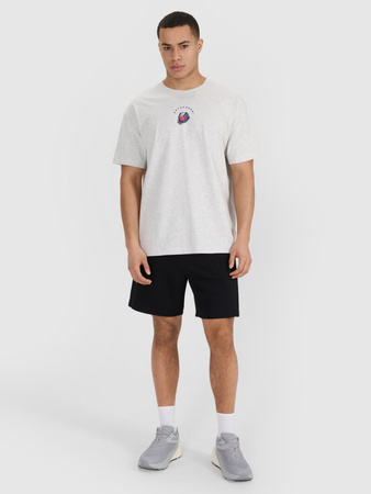 T-shirt oversize z nadrukiem męski 4F 4FRSS25TTSHM2981-27M