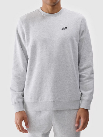 Bluza dresowa nierozpinana bez kaptura męska 4F 4FWMM00TSWSM1767-27M