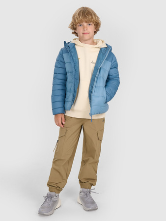 Kurtka puchowa z wypełnieniem syntetycznym chłopięca 4F 4FJRAW25TDJAM0770-32S