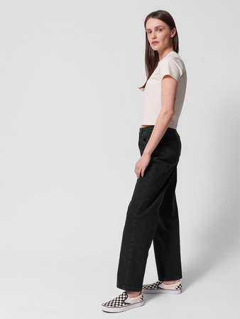 Jeansy straight z prostymi nogawkami damskie Outhorn OTHWSS24TTROF723-20S