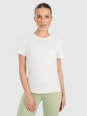 Koszulka treningowa regular szybkoschnąca damska 4F 4FWAW25TFTSF1516-12S