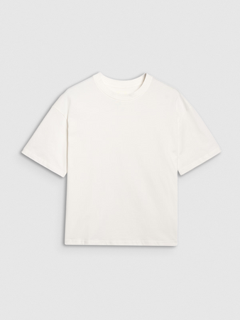 T-shirt oversize z nadrukiem damski 4F 4FRSS25TTSHF2692-11S