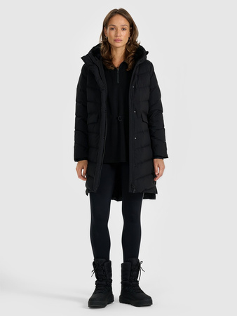 Płaszcz puchowy z wypełnieniem naturalnym damski 4F 4FRAW25TDJAF0812-20S