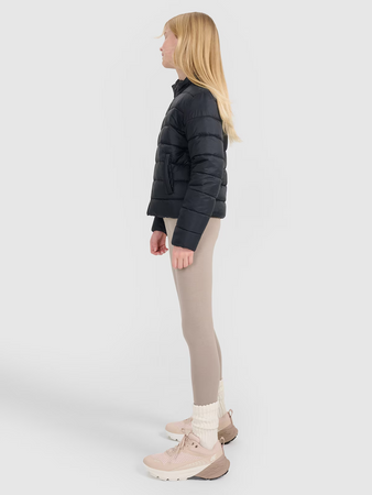 Kurtka dziewczęca puchowa z wypełnieniem syntetycznym 4F 4FJWSS25TDJAF515-20S