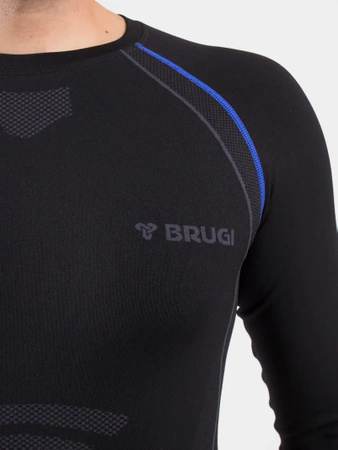 Bielizna bezszwowa termoaktywna męska (GÓRA + DÓŁ) BRUGI 4RCH-K9Q