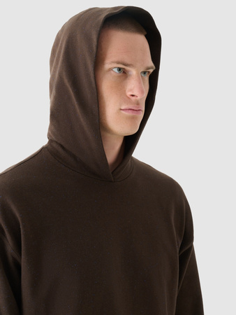 Bluza dresowa nierozpinana z kapturem męska 4F 4FWAW24TSWSM1310-80S