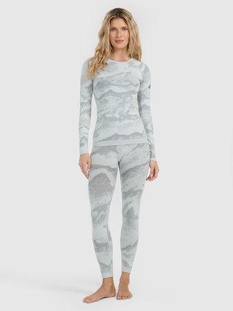 Bielizna termoaktywna bezszwowa (góra) damska 4F 4FWAW25USEAF208-34A