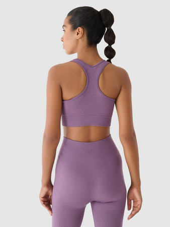 Biustonosz treningowy z niskim wsparciem 4F 4FWAW24USBAF141-50S