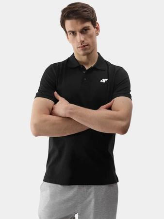 Koszulka polo gładka męska 4F