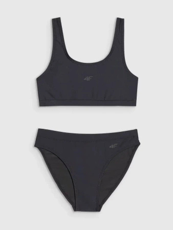 Kostium kąpielowy dwuczęściowy dziewczęcy 4F JUNIOR 4FJWMM00UBKSF027-20S