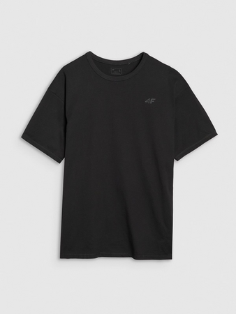 T-shirt oversize gładki męski 4F 4FRSS25TTSHM2686-20S