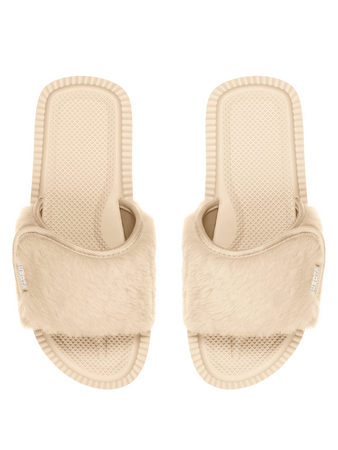 Klapki na rzep futerko damskie Kubota K24AW-100-001-03-1