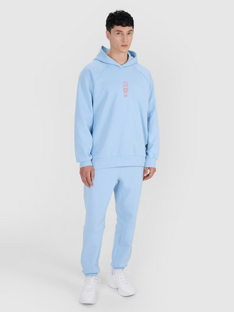 Bluza dresowa nierozpinana z kapturem męska 4F 4FRSS25TSWSM2111-34S