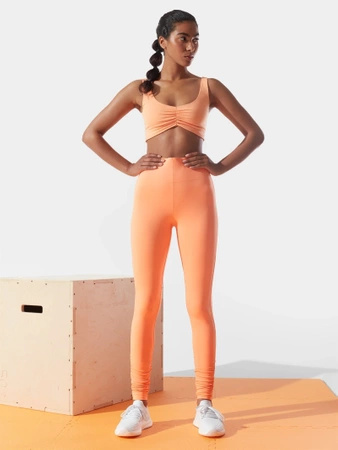 Legginsy treningowe z materiałów z recyklingu damskie x Anna Lewandowska 4F