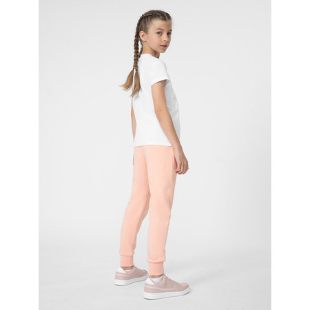 T-shirt z nadrukiem dziewczęcy 4F Junior