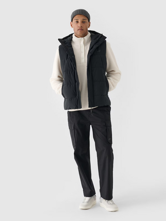 Spodnie casual cargo męskie 4F 4FRAW24TTROM1167-20S