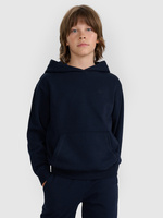 Bluza dresowa nierozpinana z kapturem chłopięca 4F 4FJWMM00TSWSM1860-31S
