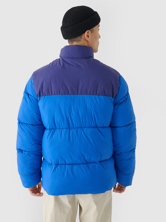 Kurtka zimowa puchowa z syntetycznym wypełnieniem męska 4F 4FWAW24TDJAM485-36S