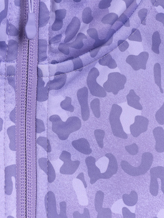 Kurtka softshell wiatroodporna membrana 5000 dziewczęca 4F 4FJRAW25TSOFF507-90A