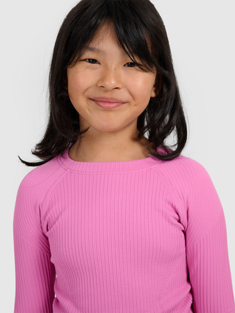 Bielizna termoaktywna bezszwowa komplet dziewczęca 4F 4FJRAW25USEAF264-55S