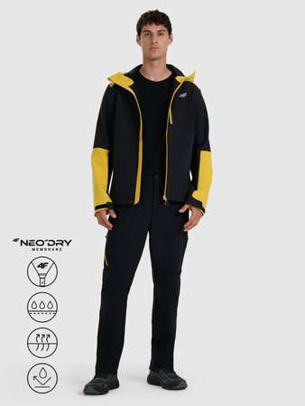 Kurtka softshell wiatroodporna membrana 8000 męska 4F 4FRAW25TSOFM506-71S