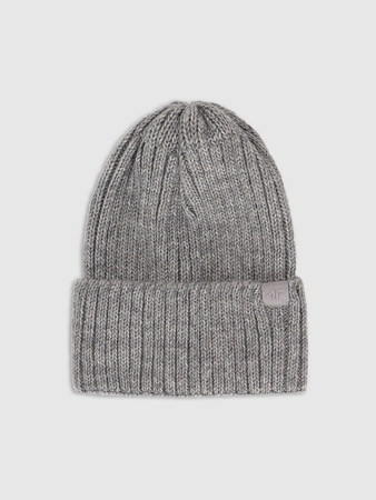 Czapka zimowa z dodatkiem wełny damska 4F 4FRAW25ACAPF0802-25M