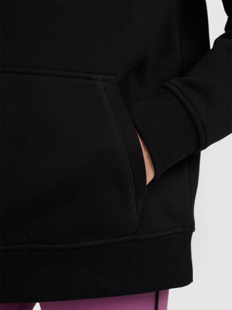 Bluza dresowa nierozpinana z kapturem dziewczęca 4F 4FJWMM00TSWSF1862-20S