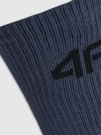 Skarpetki casual za kostkę (4-pack) chłopięce 4F 4FJWAW25USOCM390-90S