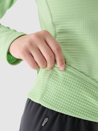 Bluza treningowa slim szybkoschnąca damska 4F 4FWAW24TFSWF411-41S