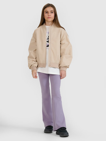 Kurtka przejściowa bomberka dziewczęca 4F 4FJWSS25TJACF184-82S