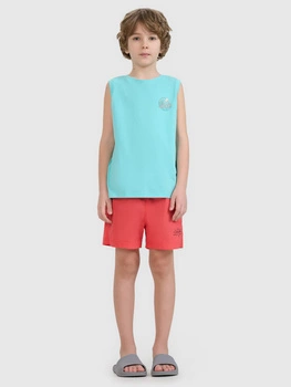 Spodenki plażowe boardshorty chłopięce 4F 4FJWSS25UBDSM117-63S