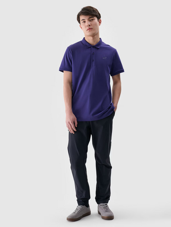 Koszulka polo regular męska 4F 4FWMM00TPTSM367-31S