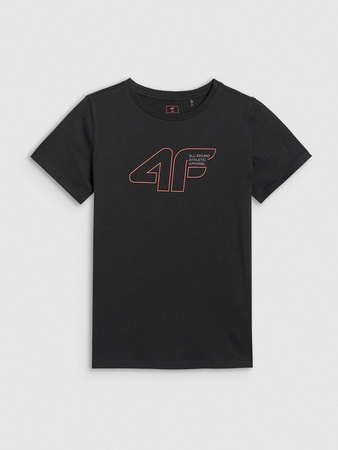 Chłopięcy t-shirt z nadrukiem 4F 4FJWAW25TTSHM2417-20S
