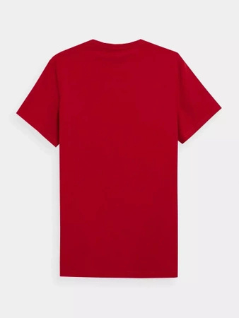 T-shirt regular z nadrukiem męski 4F