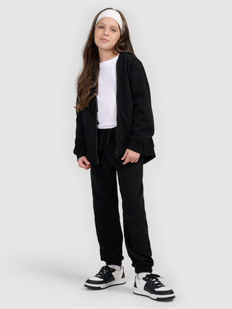 Bluza dresowa rozpinana z kapturem dziewczęca 4F 4FJWMM00TSWSF1861-20S