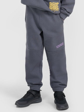 Spodnie dresowe joggery chłopięce 4F 4FJRAW25TTROM1605-22S