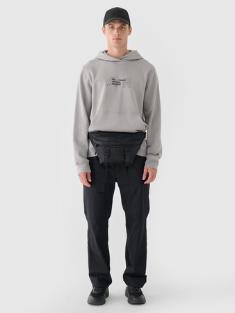 Bluza dresowa nierozpinana z kapturem męska 4F 4FRAW24TSWSM1816-25S