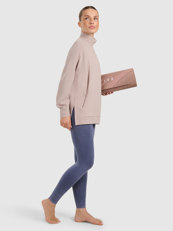 Bluza dresowa do jogi i pilatesu damska 4F 4FWAW25TFSWF589-83S