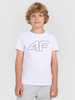 T-shirt z nadrukiem chłopięcy 4F Junior 4FJWMM00TTSHM2331-10S