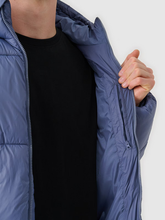 Kurtka zimowa puchowa z syntetycznym wypełnieniem męska 4F 4FWAW24TDJAM480-32S