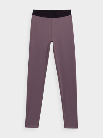 Legginsy treningowe z materiałów z recyklingu damskie 4F