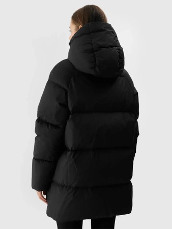 Kurtka damska zimowa puchowa z naturalnym wypełnieniem 4F 4FWAW24TDJAF466-20S naturalny puch