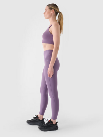 Legginsy treningowe z wysokim stanem damskie 4F 4FRAW24TFTIF353-50S