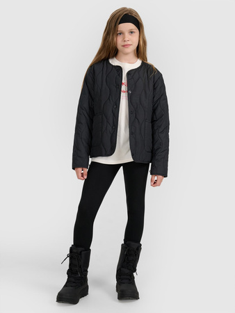 Kurtka puchowa z wypełnieniem syntetycznym dziewczęca 4F 4FJRAW25TDJAF0767-20S