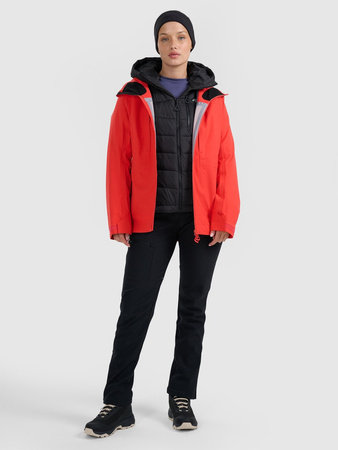 Kurtka puchowa trekkingowa z wypełnieniem Primaloft Silver damska 4FRAW25TDJAF0792-20S