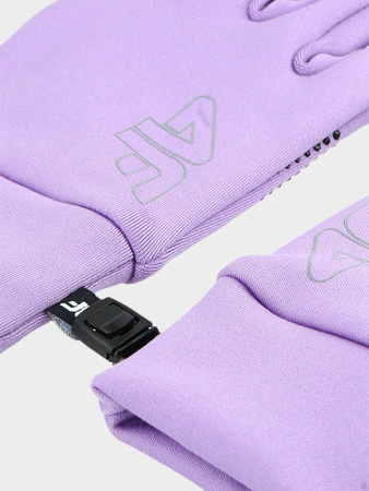 Rękawiczki dzianinowe touch screen dziecięce 4F Junior 4FJWAW24AGLOU068-52S