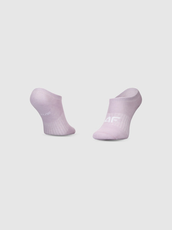 Skarpetki casual przed kostkę dziewczęce (ZESTAW 3 szt.) 4F 4FJWMM00USOCF496-92S